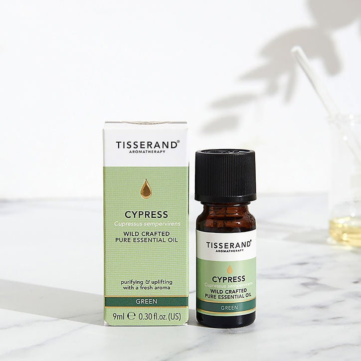 Tisserand Cypress Wild Crafted Pure Essential Oil 9ml