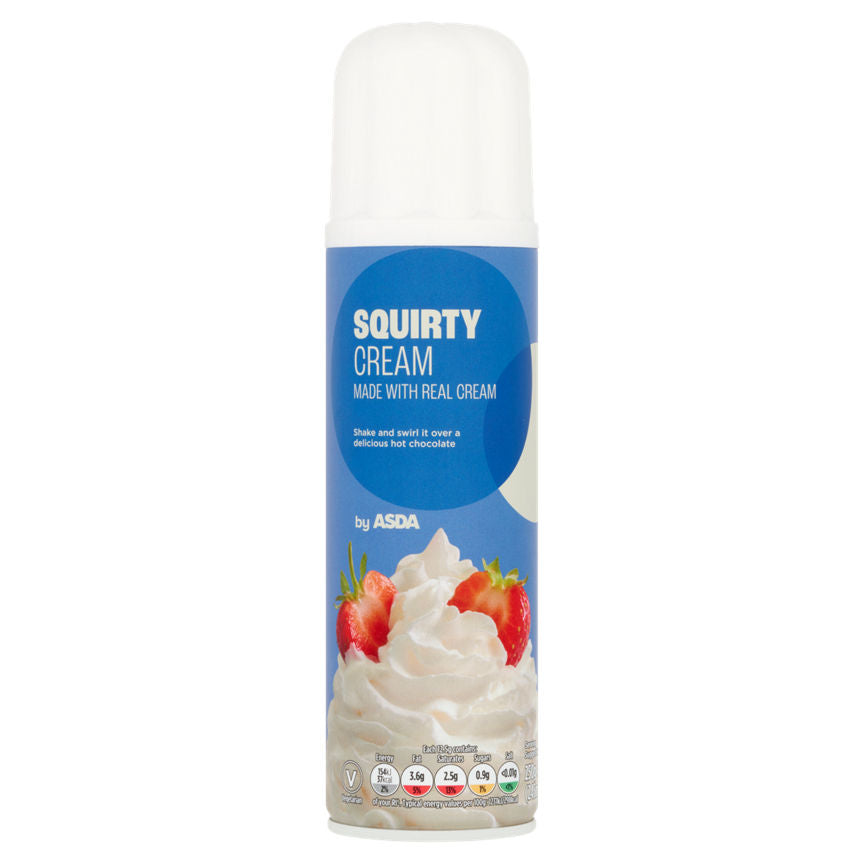 ASDA Squirty Cream 250ml