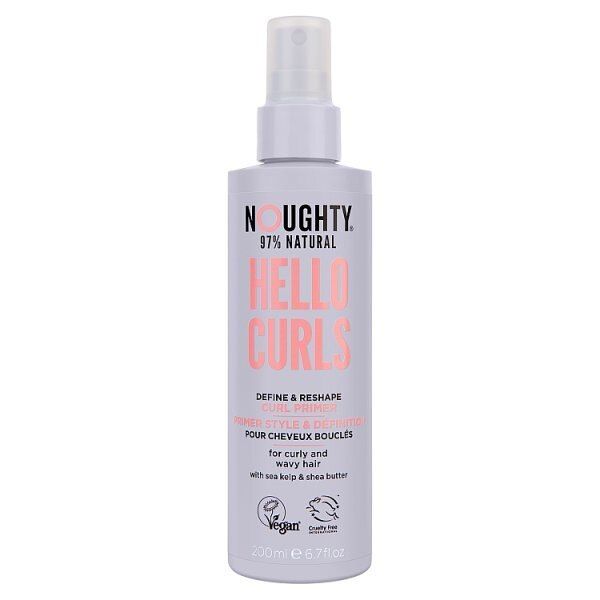 Noughty Hello Curls Define & Reshape Curl Primer 200ml shampoo & conditioners Boots   