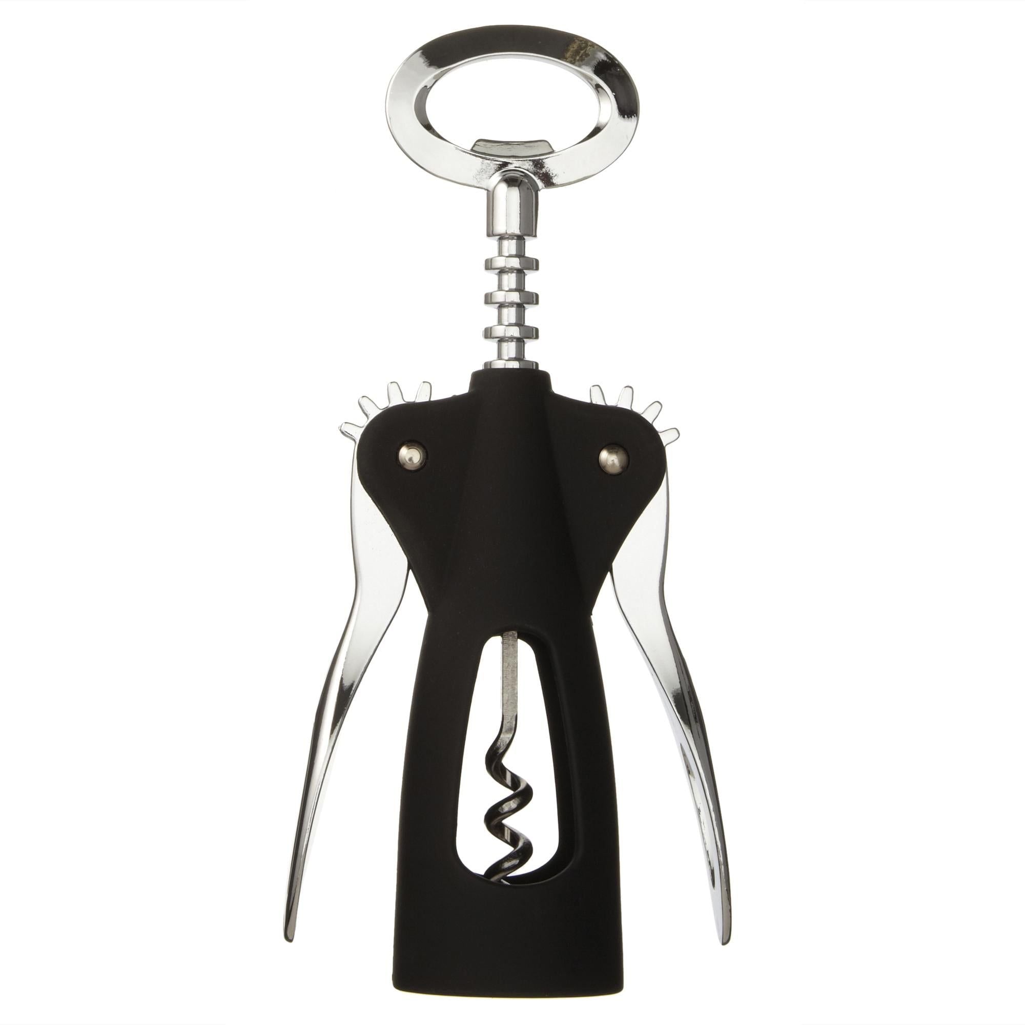 Sainsbury's Home Soft Grip Corkscrew Black GOODS Sainsburys   