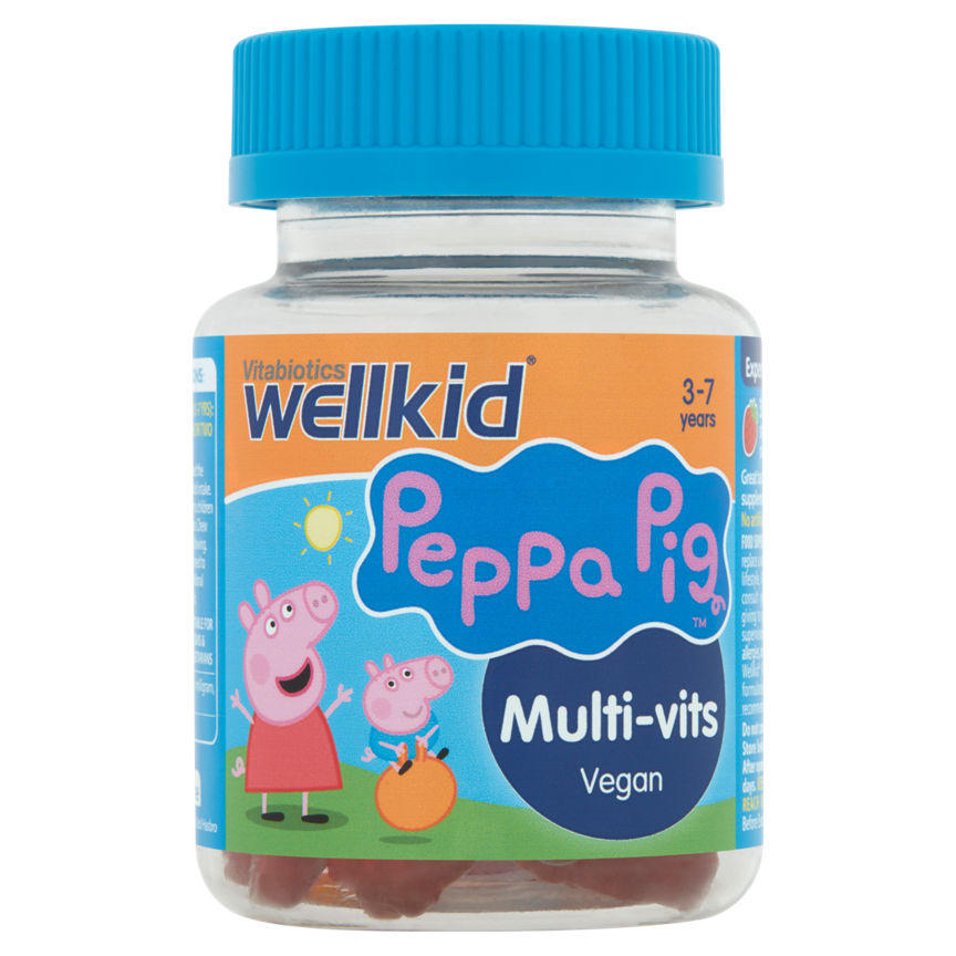 Vitabiotics WellKid Peppa Pig Multi-Vits Soft Jellies 3-7 Years