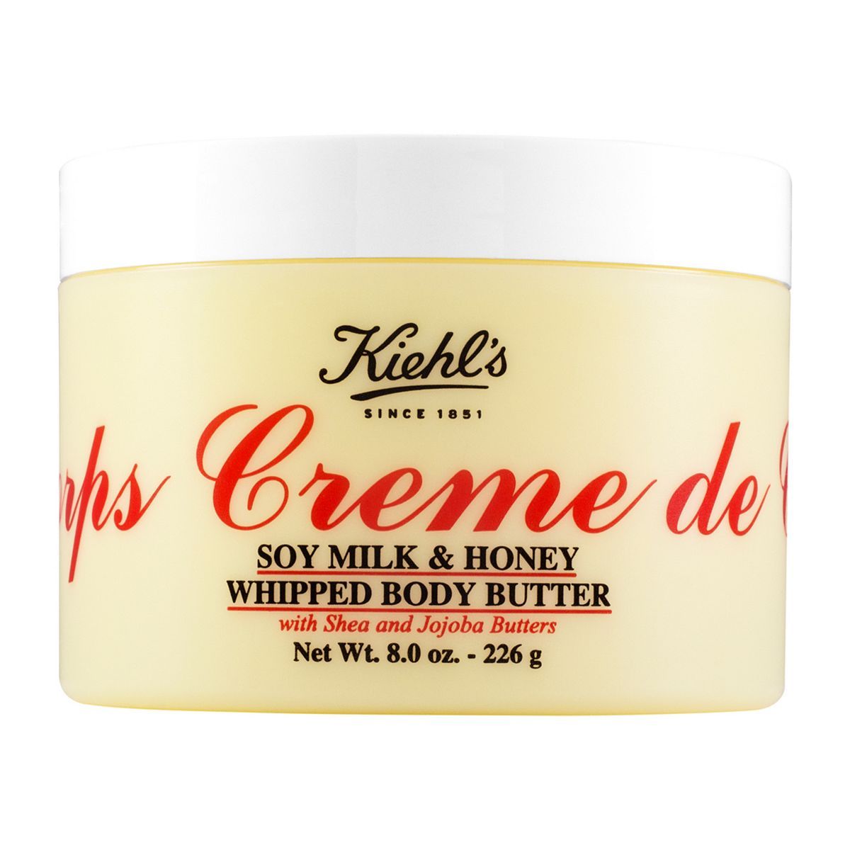 Kiehl's Cr&egrave;me de Corps Soy Milk &amp; Honey Whipped Body Butter 226g