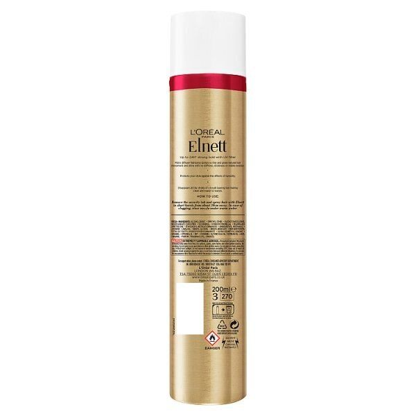 L'Oreal Hairspray Elnett Coloured Hair Strong Hold 200ml