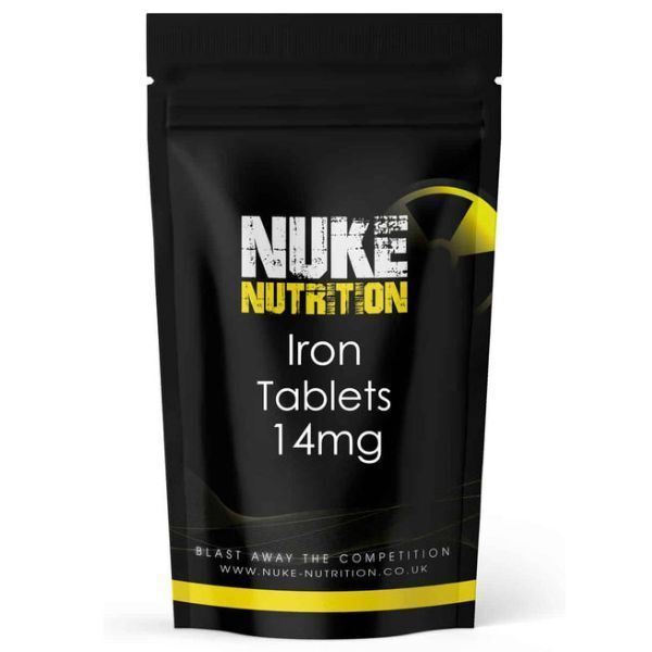 Nuke Nutrition Iron tablets 14mg - 60ct GOODS Superdrug   