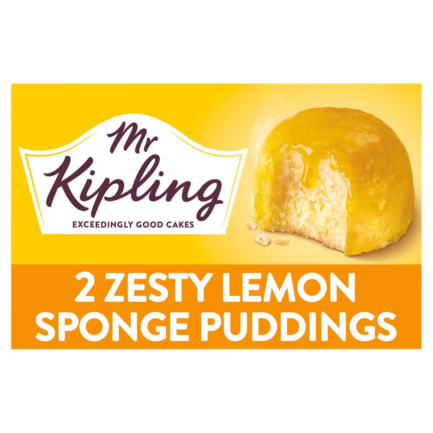 Mr. Kipling Lemon Sponge Puddings Dessert