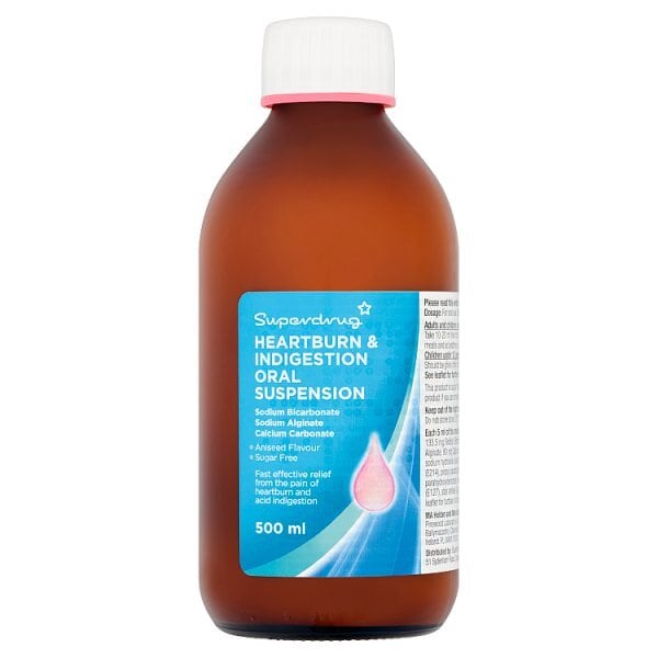 Superdrug Indigestion & Heartburn Relief Aniseed 500ml GOODS Superdrug   