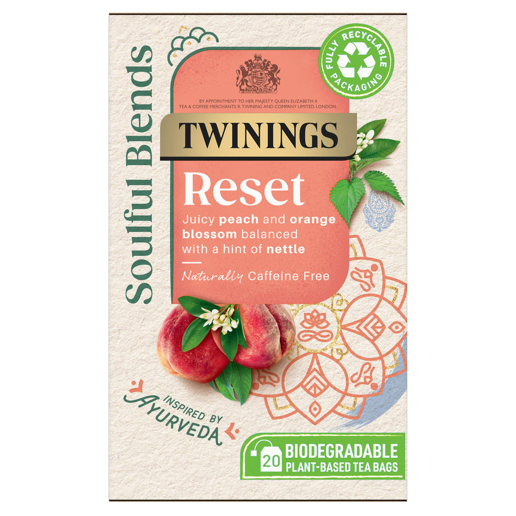 Twinings Soulful Blends Reset 20 Plant-Based Tea Bags 34g