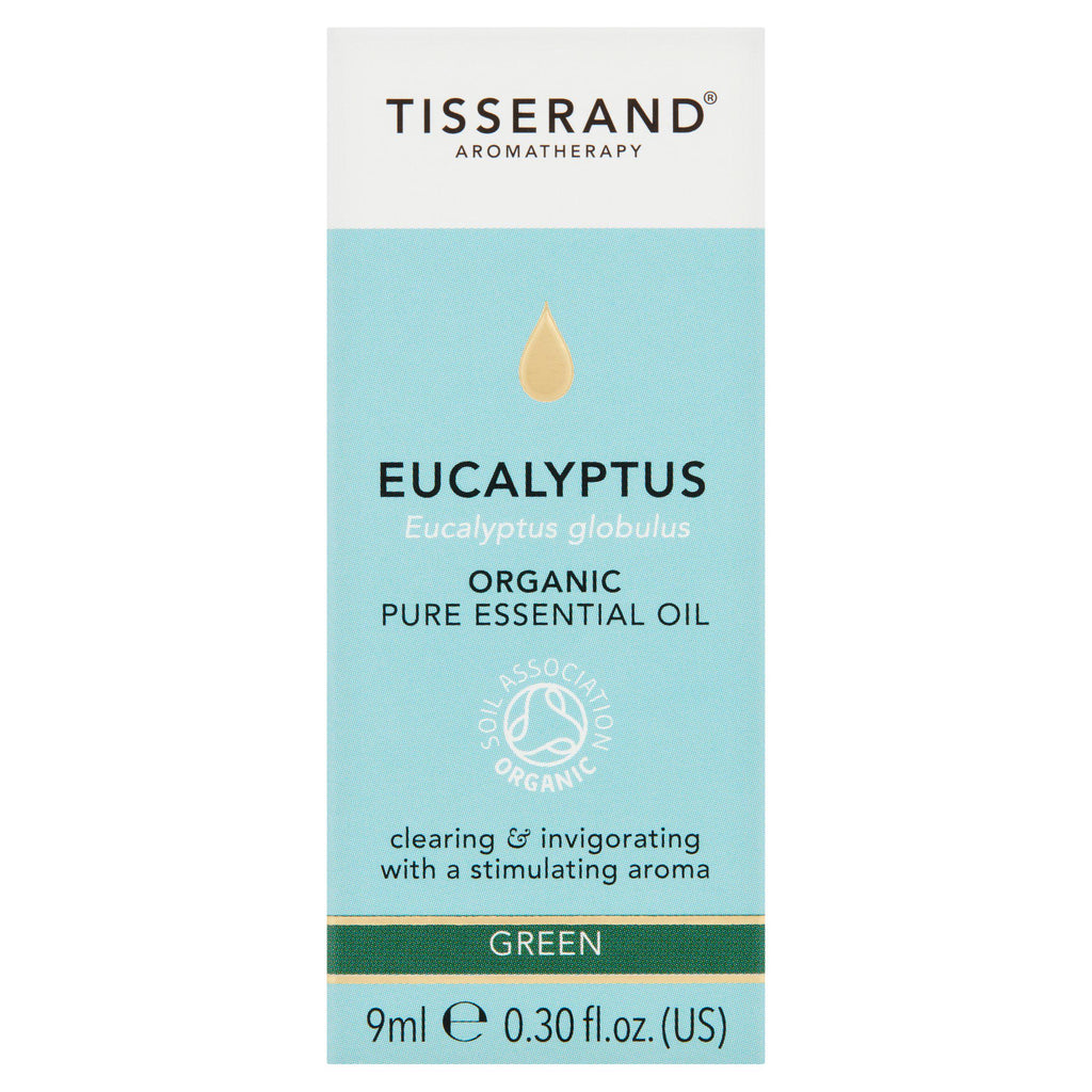 Tisserand Aromatherapy Green Eucalyptus Organic Pure Essential Oil 9ml