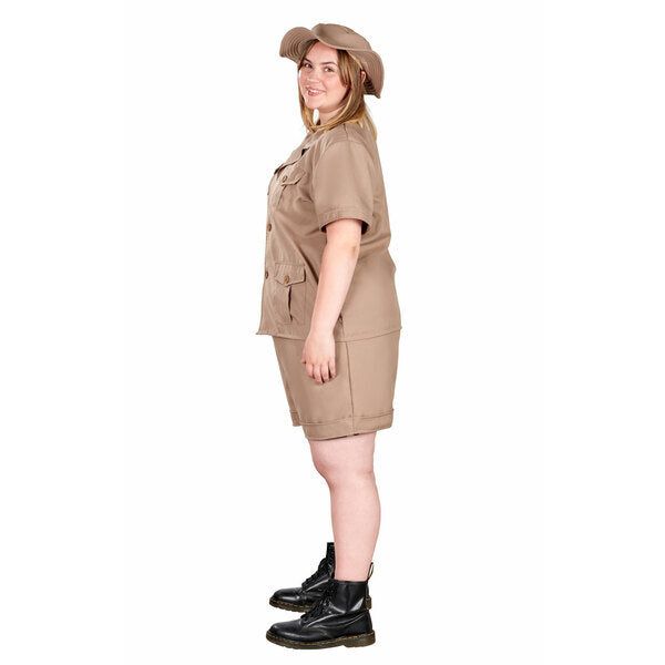 Orion Costumes Womens Plus Size Safari Plus 2XL GOODS Superdrug   