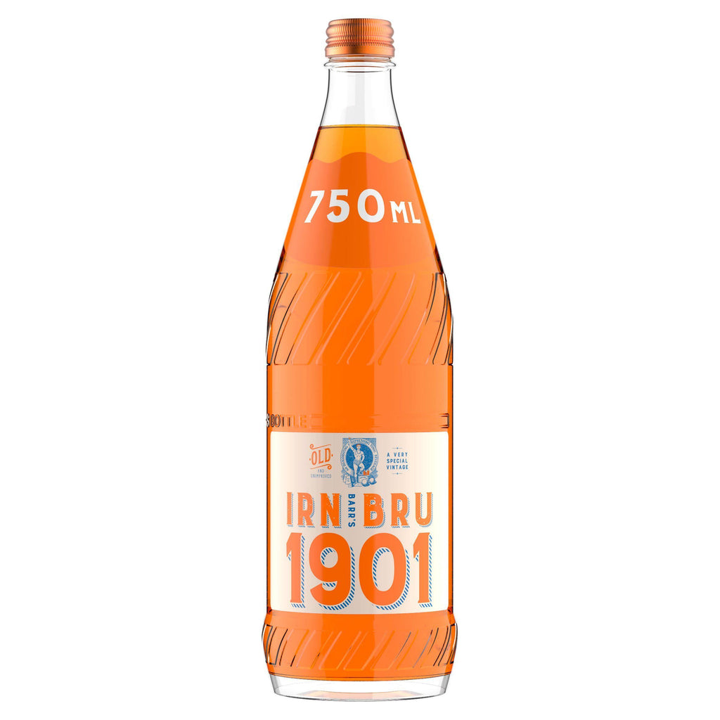 Irn-Bru 1901 Soft Drink Glass Bottle 750ml