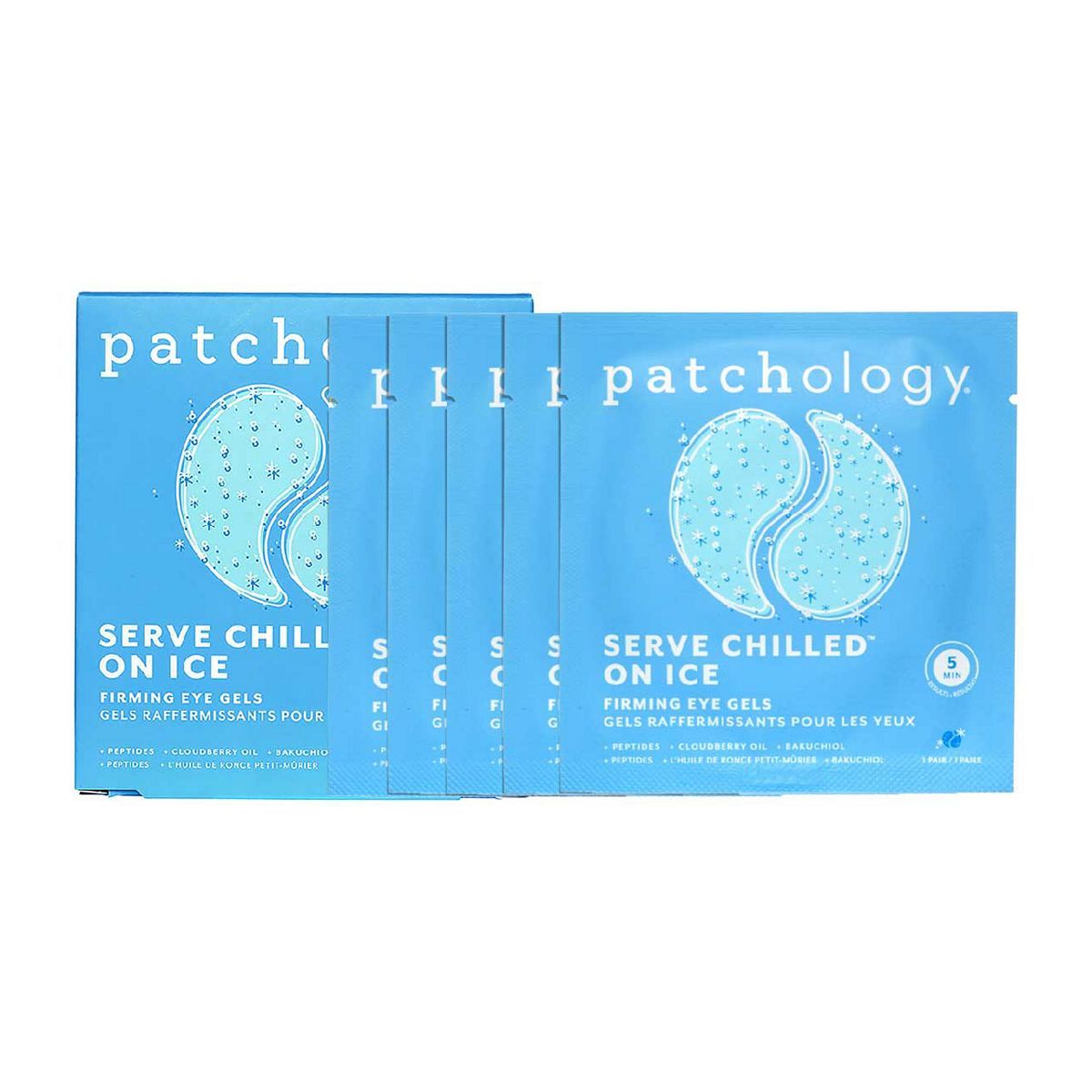 Patchology Serve Chilled On Ice Firming Eye Gels 5 Pairs GOODS Boots   