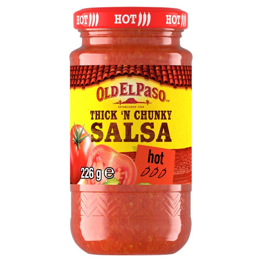 Old El Paso Mexican Thick 'N' Chunky Hot Salsa GOODS ASDA   