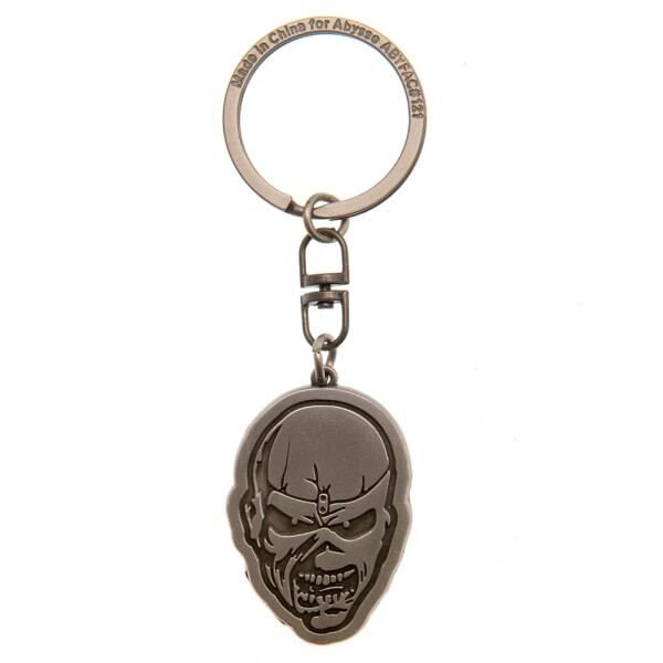 Iron Maiden Metal Eddie Keyring