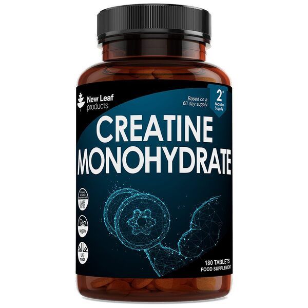 New Leaf Creatine Monohydrate Tablets 3000mg GOODS Superdrug   