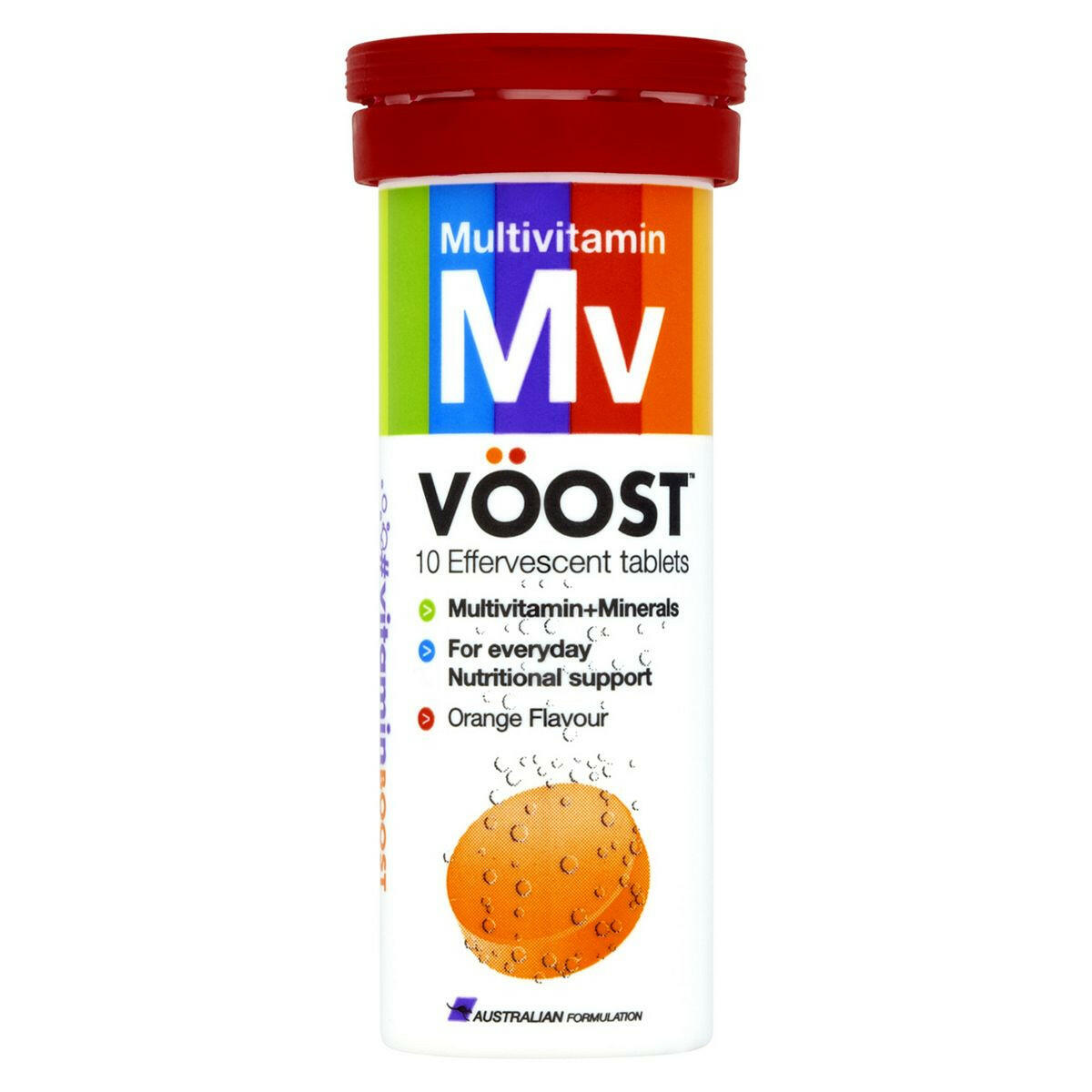 VOOST Multivitamin Orange Flavour 10 Effervescents GOODS Boots   