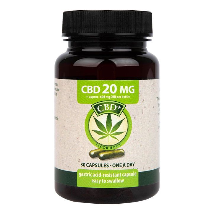 Jacob Hooy CBD 20mg 30 Capsules