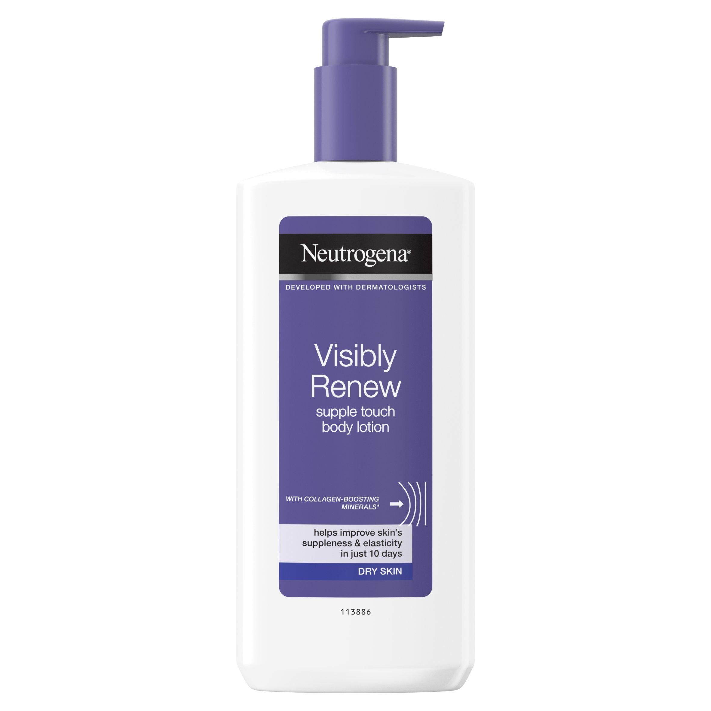 Neutrogena Visibly Renew Firming Body Lotion 400ml body cream & moisturisers Sainsburys   