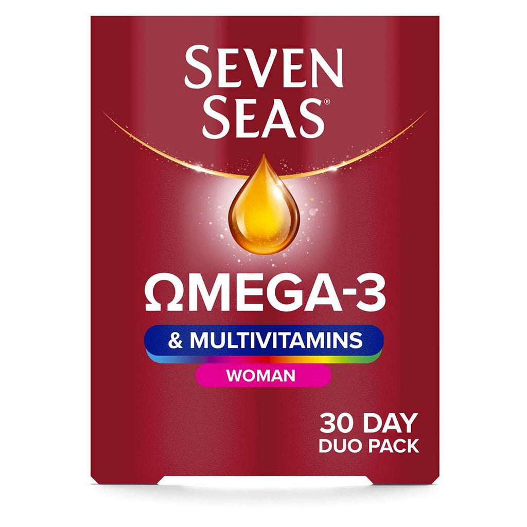 Seven Seas Omega-3 & Multivitamins Woman Duopack 30s