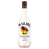 Malibu Original White Rum with Coconut Flavour 70cl Absolut Beefeater Malfy & Malibu Sainsburys   