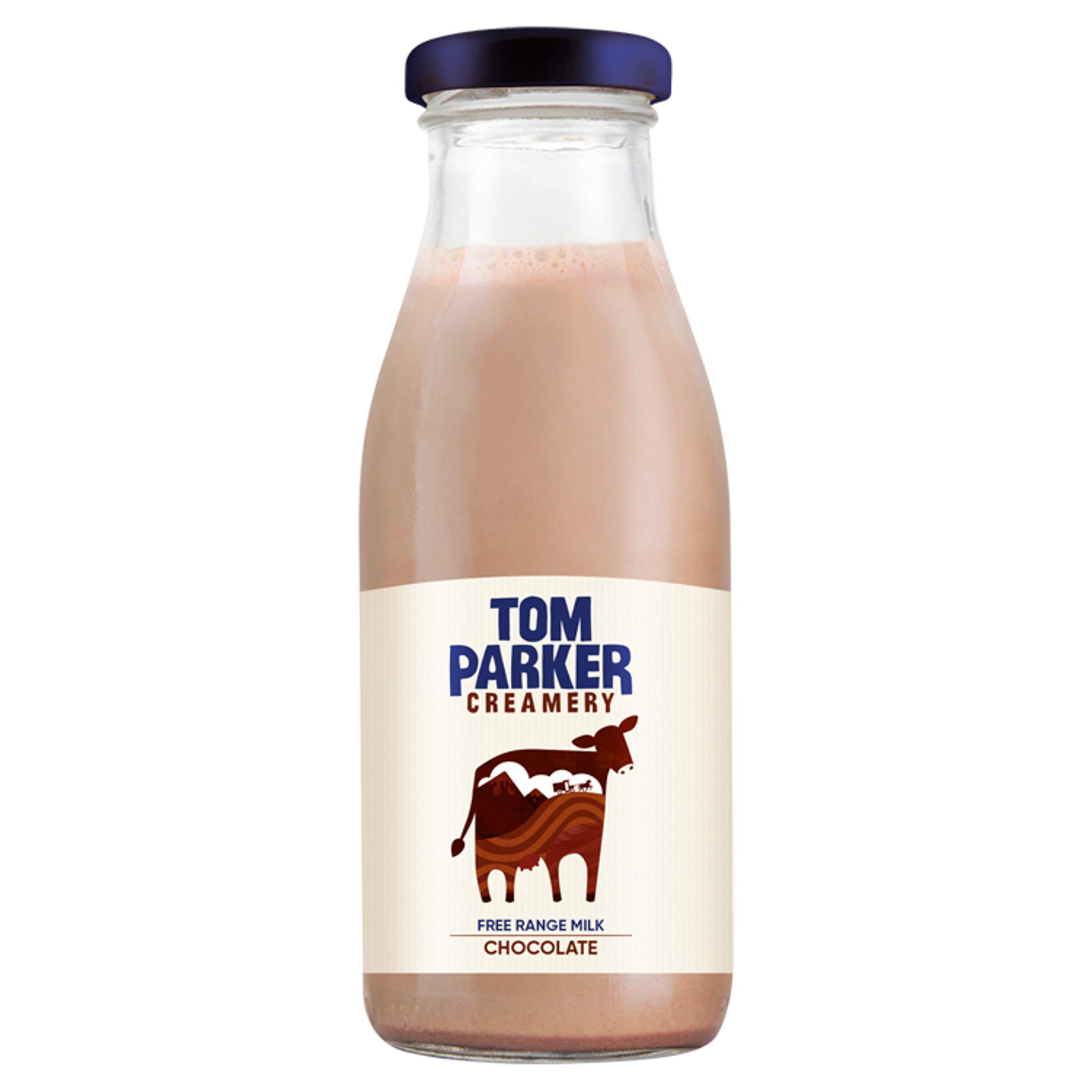 Tom Parker Creamery Free Range Chocolate Milk 250ml Flavoured milk Sainsburys   