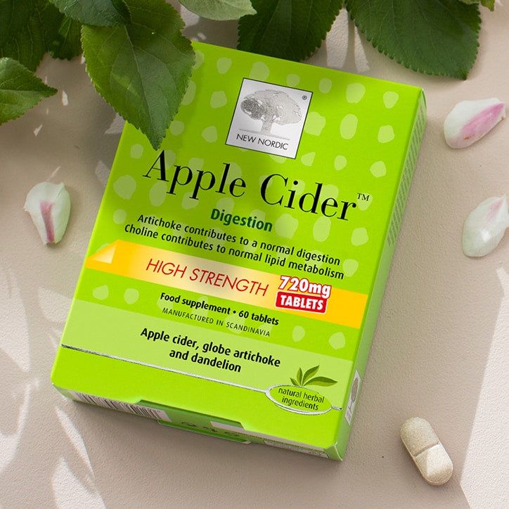 New Nordic High Strength Apple Cider 60 Tablets 720mg