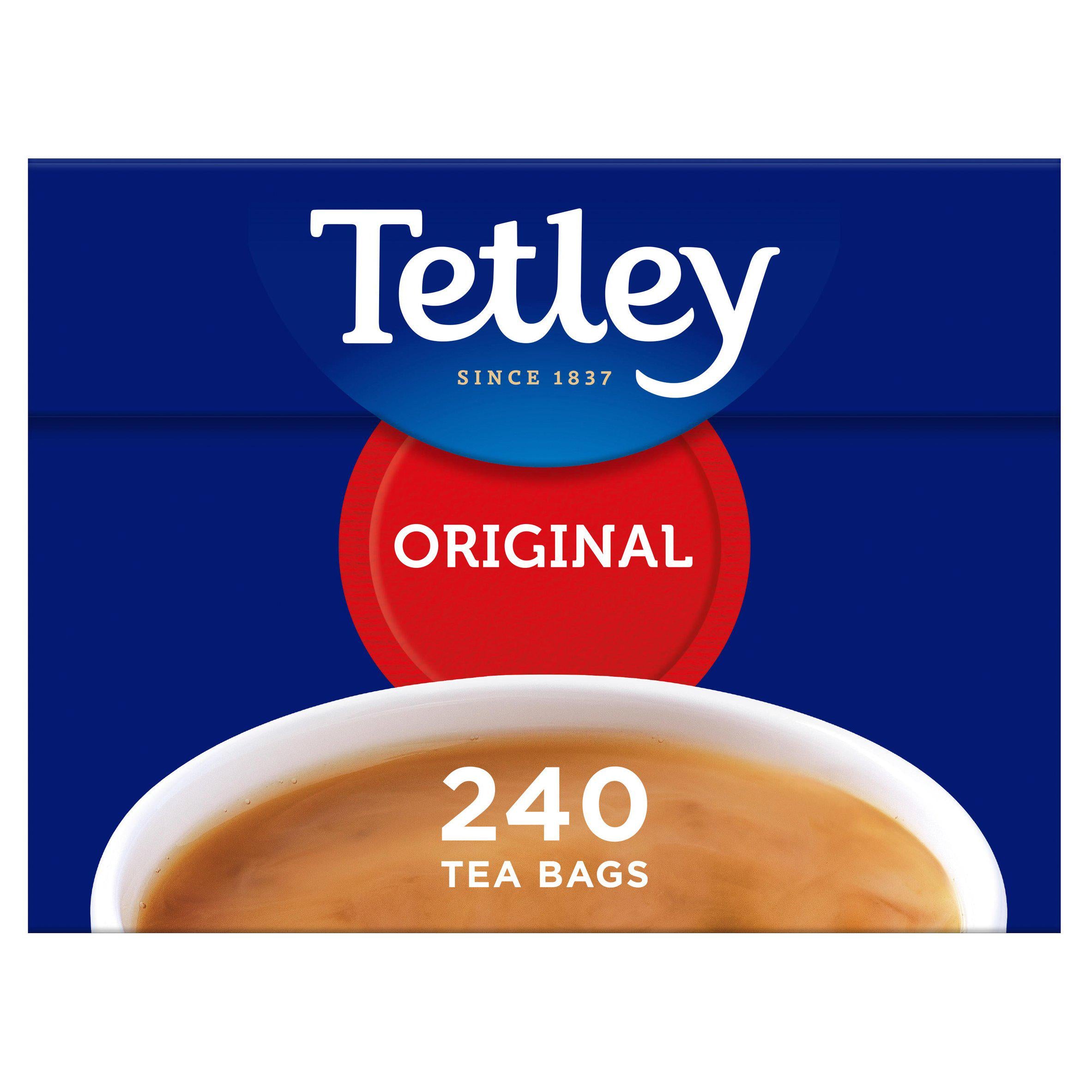 Tetley Everyday Tea Bags, Softpack x240 All tea Sainsburys   