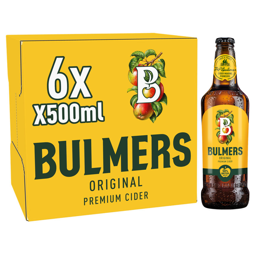 Bulmers Original Premium Cider 6 x 500ml