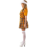 Orion Costumes Female Golfer Orange And Black Large GOODS Superdrug   