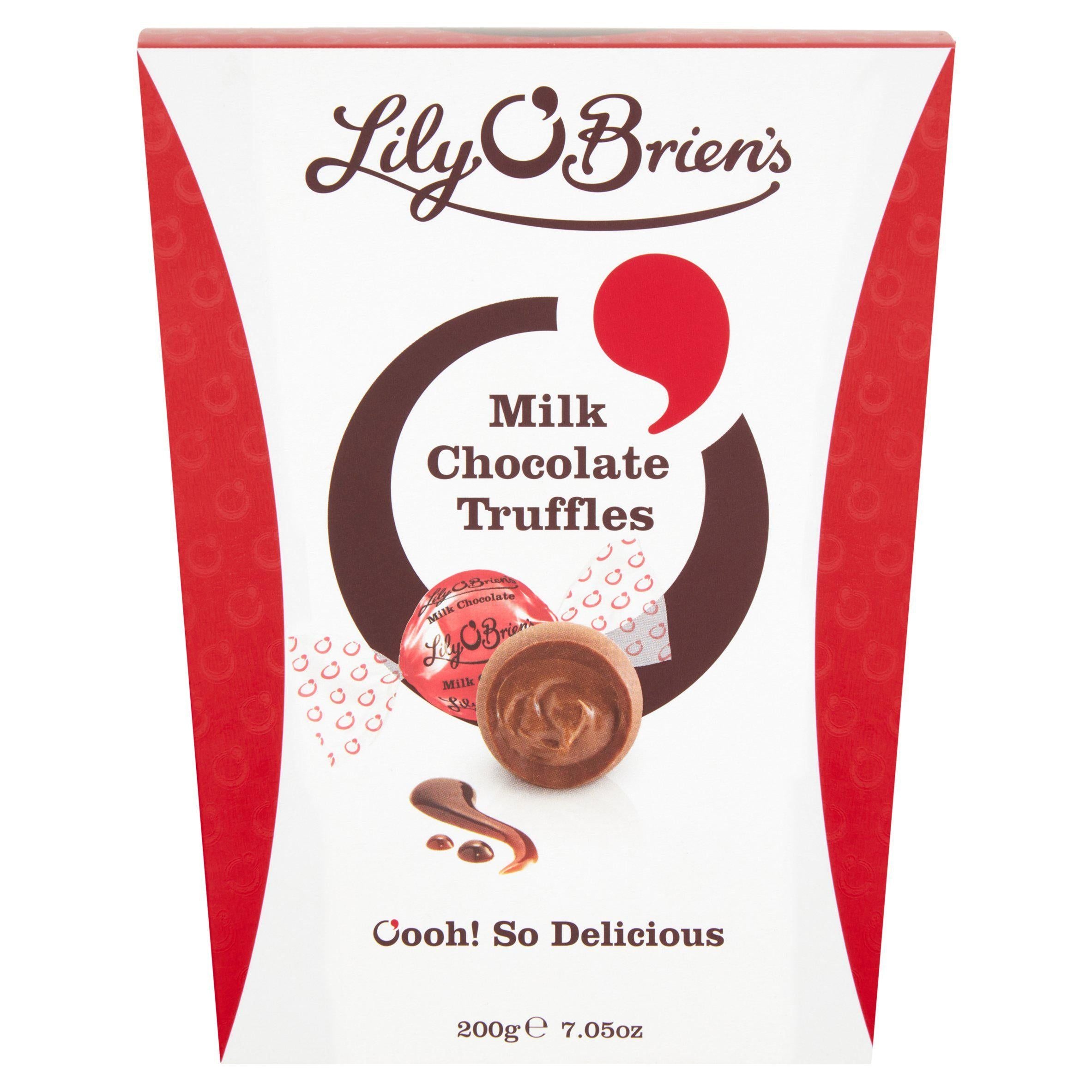 Lily O'Brien's Milk Chocolate Truffles 200g GOODS Sainsburys   