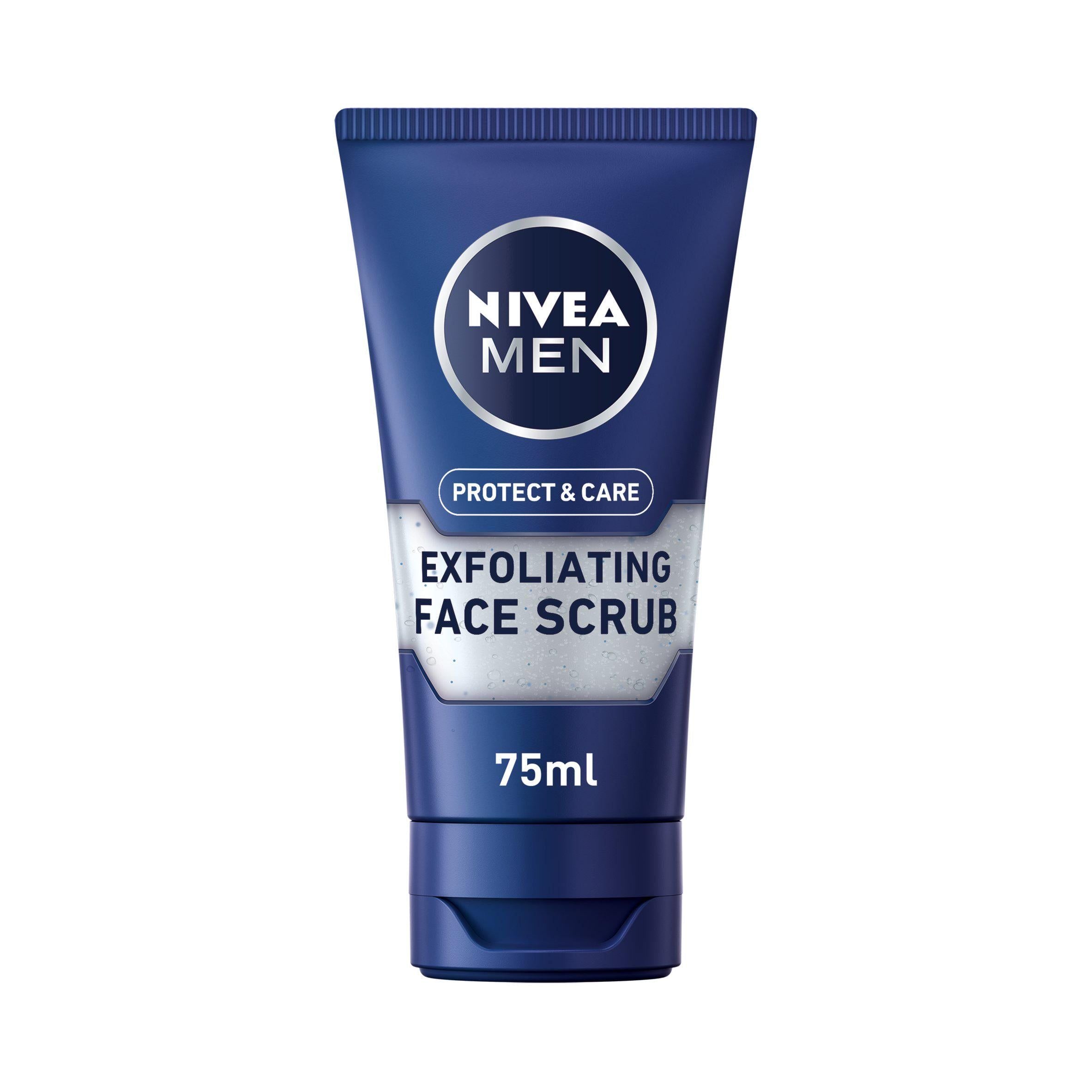 Nivea Men Protect & Care Exfoliating Face Scrub 75ml face & body skincare Sainsburys   