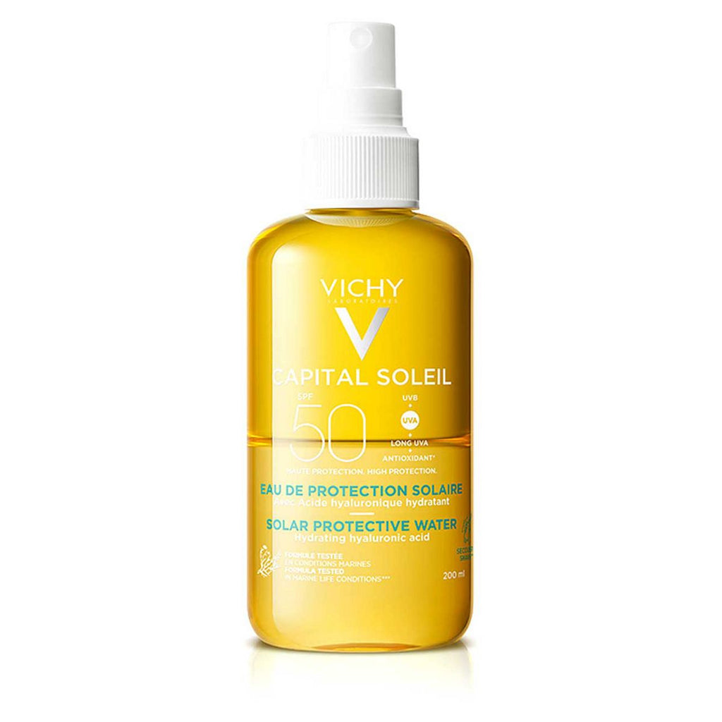 Vichy Capital Soleil Hydrating Sun Protection Water Spray SPF50 with Hyaluronic Acid 200ml