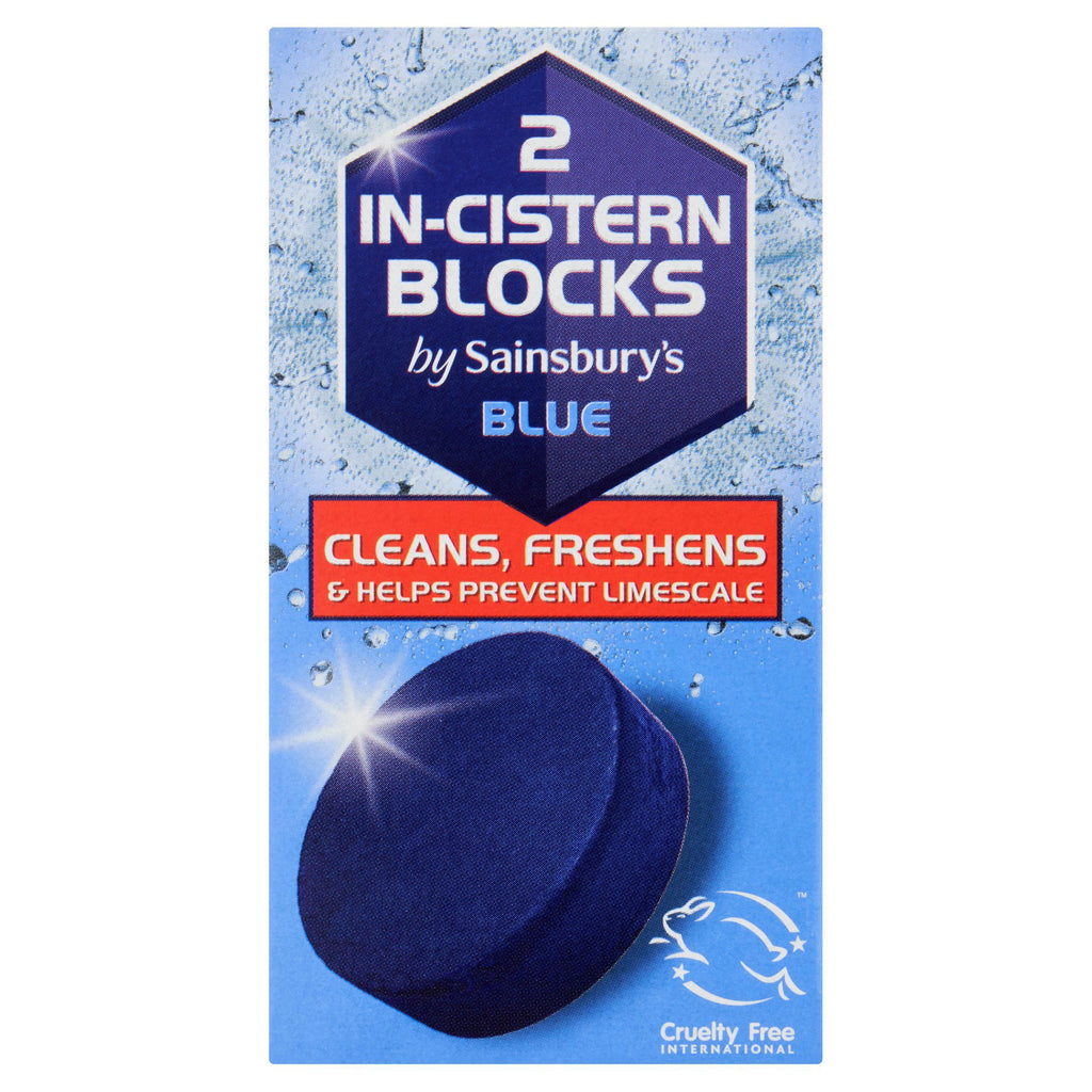 Sainsbury's In Cistern Blocks Blue 2x45g