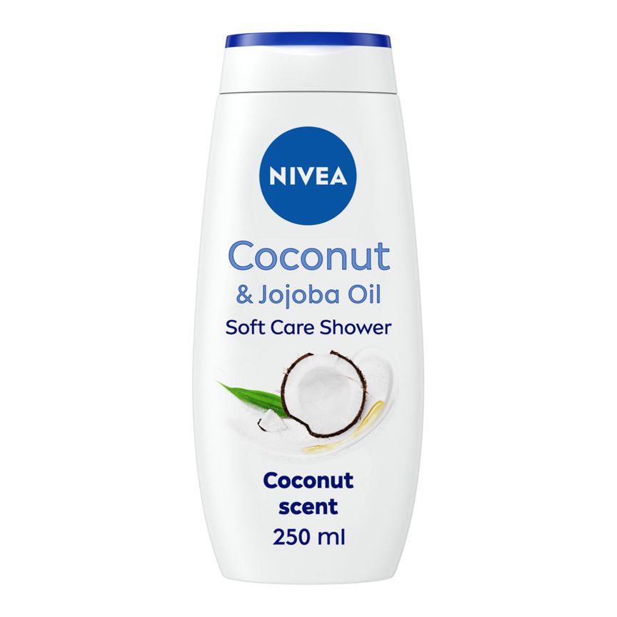 Nivea Caring Shower Cream Indulging Moisture Coconut GOODS ASDA   