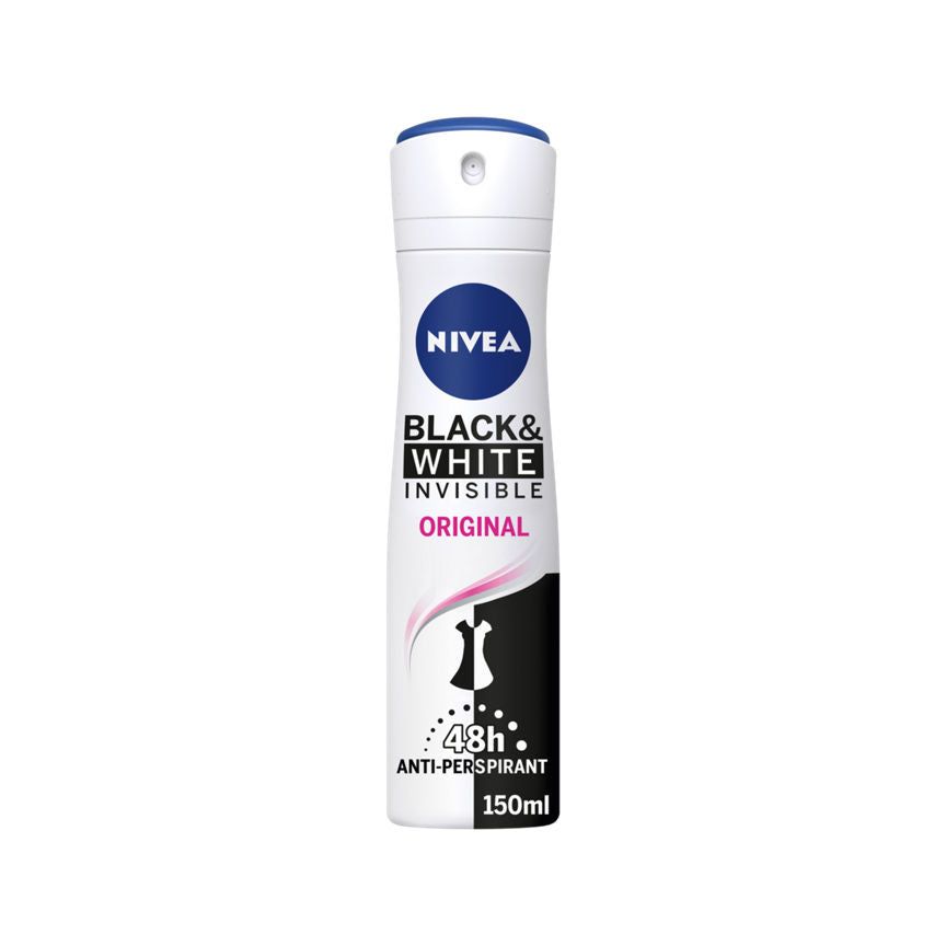 Nivea Black & White Original Anti-Perspirant Deodorant Spray