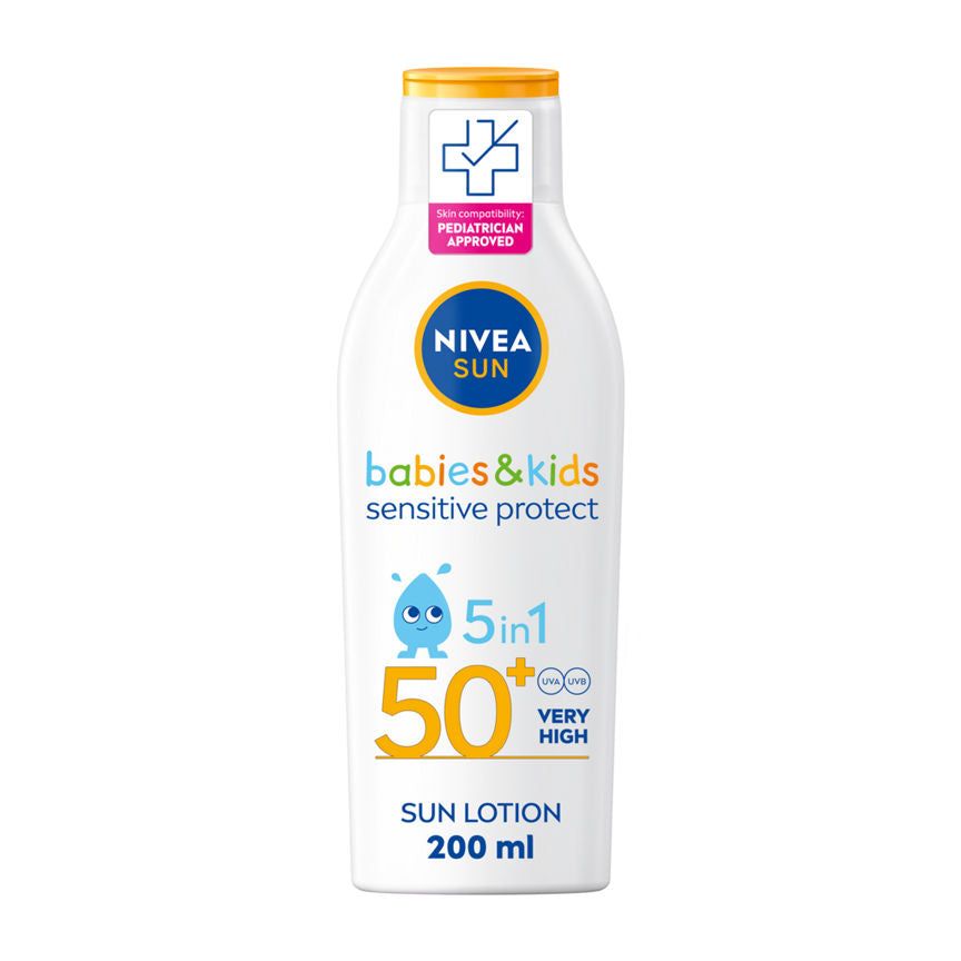 Nivea SUN Babies & Kids Sensitive Protect Lotion SPF50+