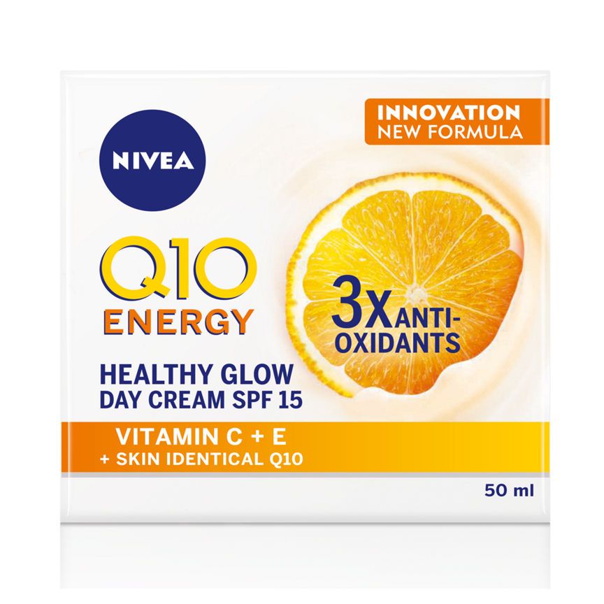 Nivea Q10 Energy Healthy Glow Day Cream GOODS ASDA   