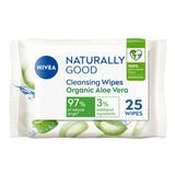 Nivea Naturally Good Radiance Biodegradable Cleansing Wipes GOODS ASDA   