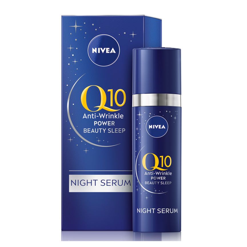 Nivea Q10 Anti-Wrinkle Power Ultra Recovery Night Serum GOODS ASDA   