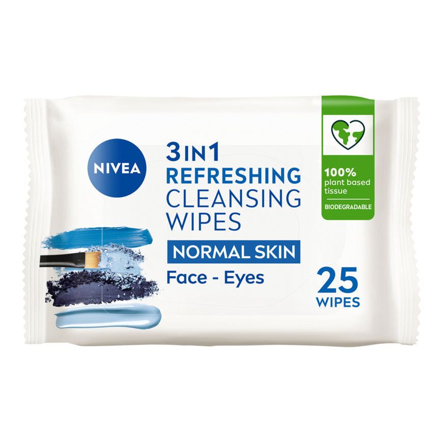 Nivea Biodegradable Cleansing Wipes Normal Skin