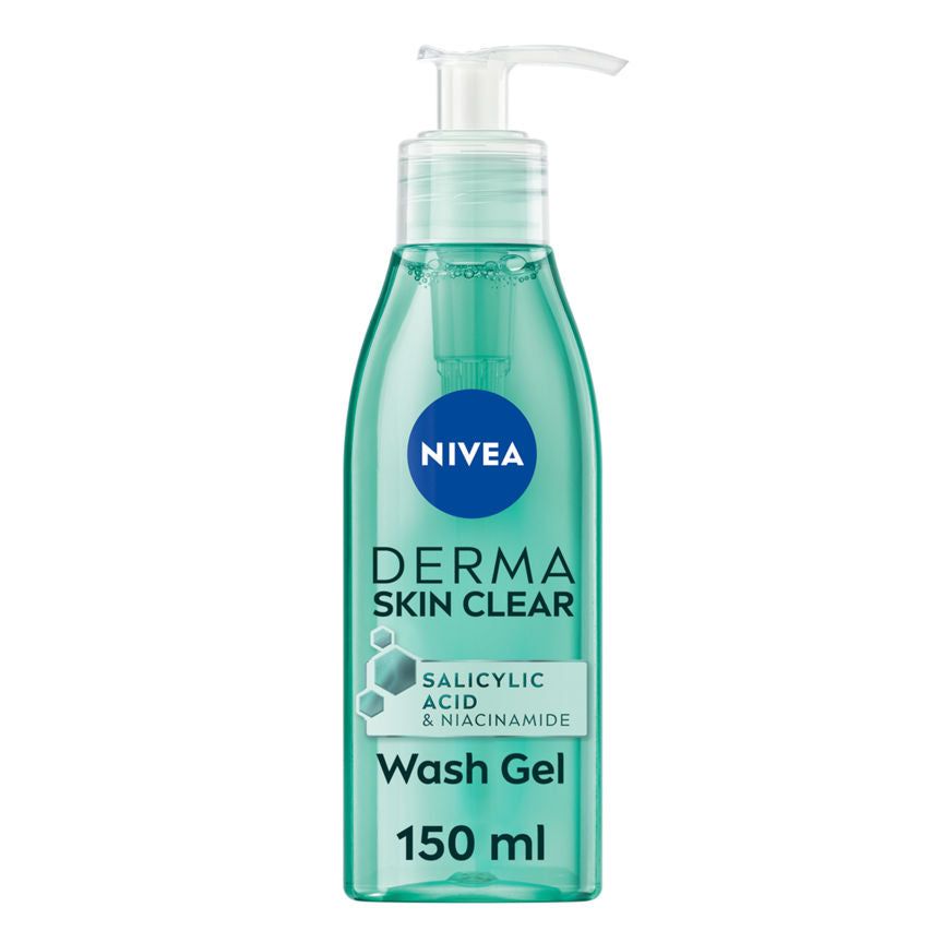 Nivea Derma Skin Clear Face Wash Gel