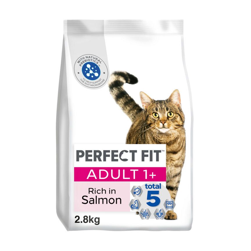 Perfect Fit Advanced Nutrition Adult Dry Cat Food Salmon 2.8kg