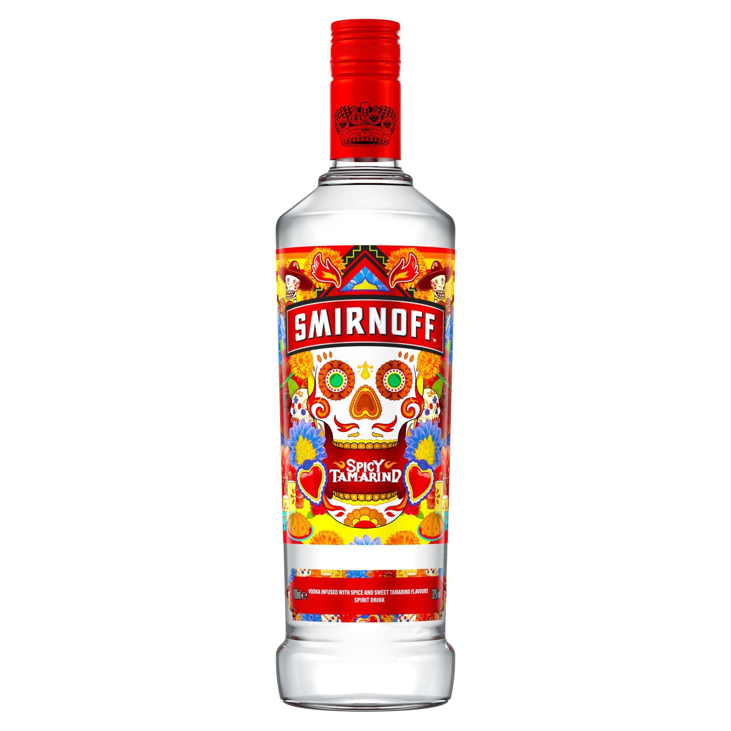 Smirnoff Spicy Tamarind Flavoured Vodka 30% Vol Bottle 70cl