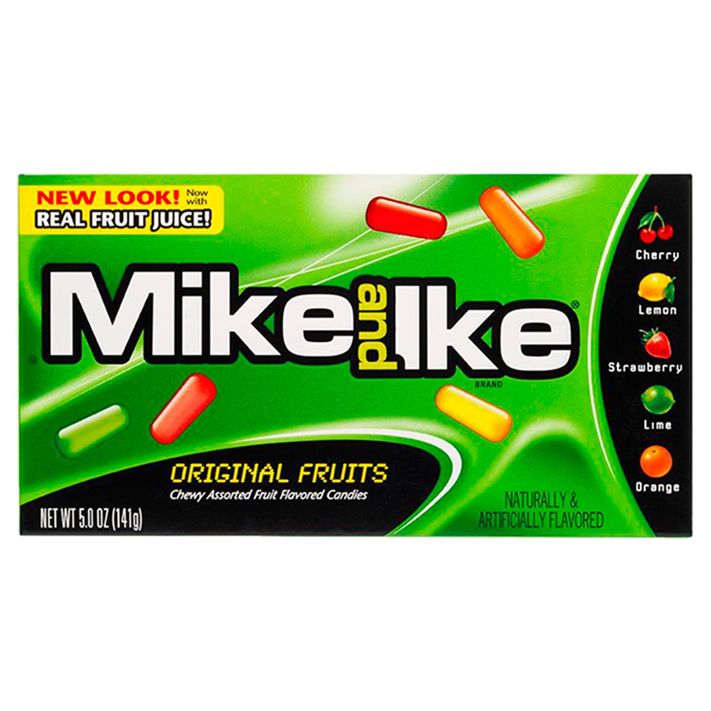 Mike and Ike Original Fruits Chewy Assorted Fruit Flavored Candies 141g GOODS Sainsburys   