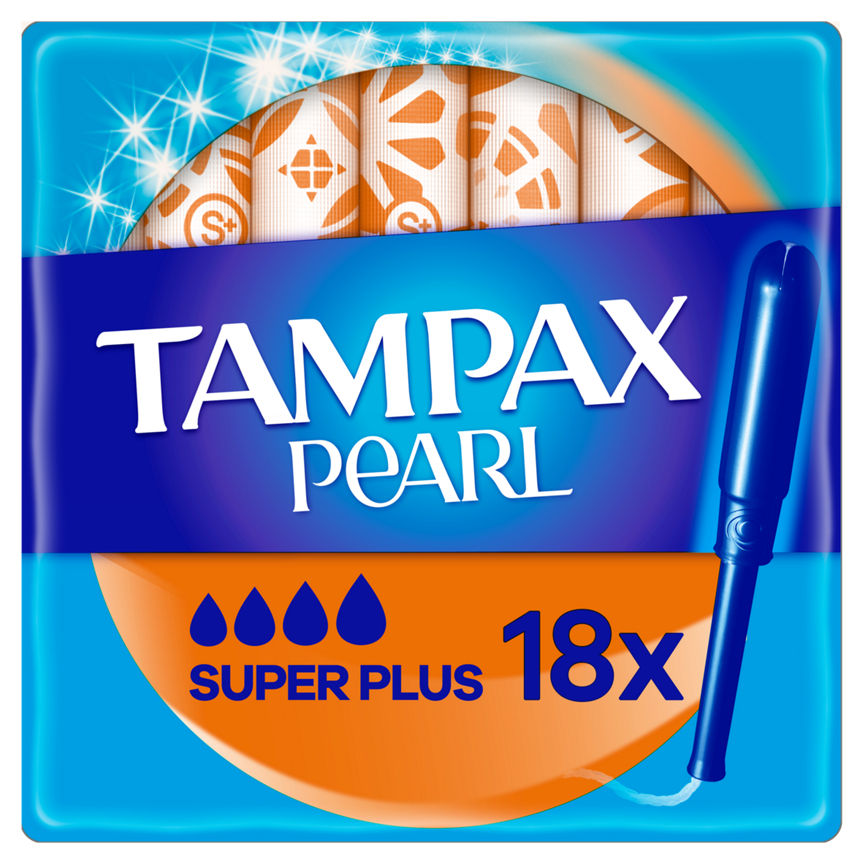 Tampax Pearl Super Plus Tampons With Applicator