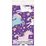 Magic Unicorn & Tie-Dye Plastic Table Cover GOODS M&S   