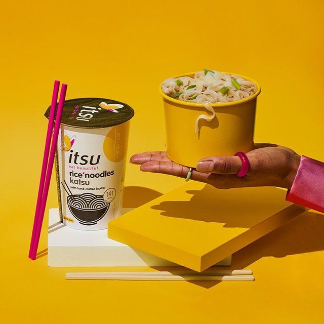 itsu katsu rice noodles cup   63g