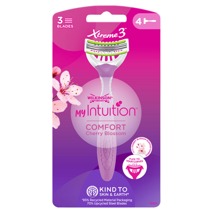 Wilkinson Sword Xtreme 3 My Intuition Comfort Women's Disposable Razors