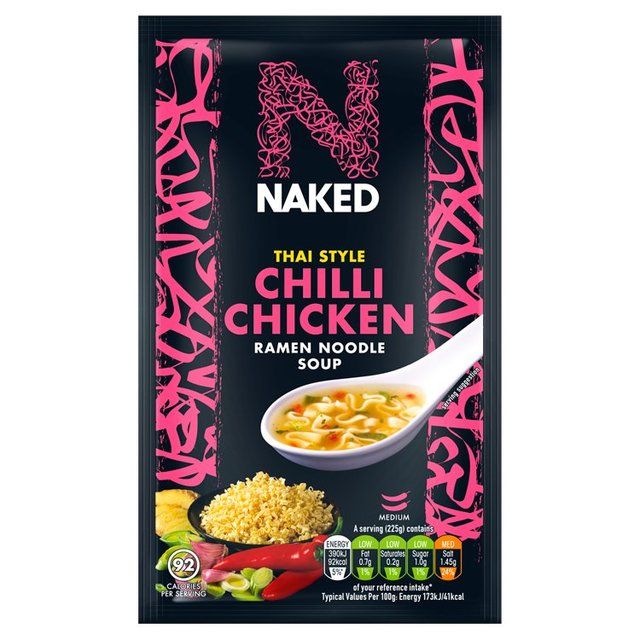 Naked Noodle Ramen Thai Chilli Chicken Soup   25g