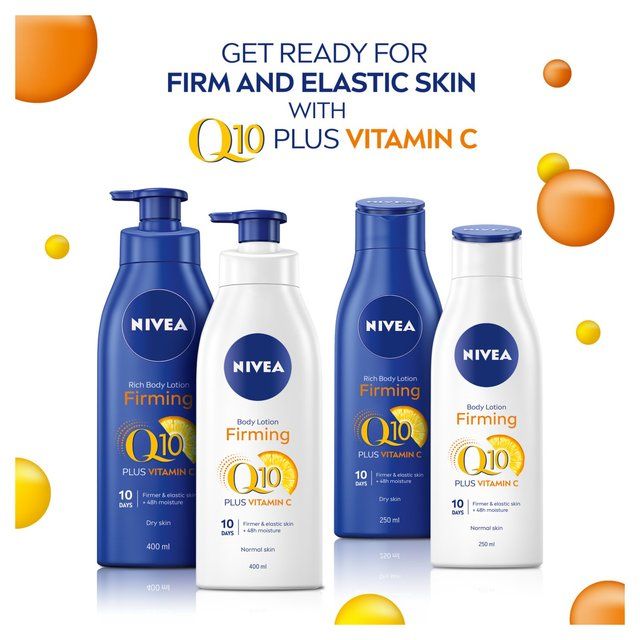 NIVEA Q10 + Vitamin C Firming Body Lotion for Normal Skin   400ml