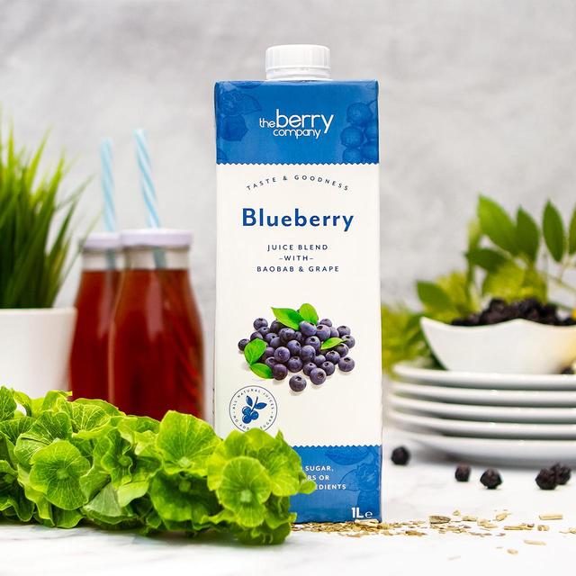 The Berry Co. Blueberry & Baobab Juice   1L